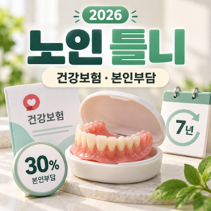 2026 노인 틀니 건강보험 얼마나 지원될까? 65세 기준·본인부담·7년 재제작 4 ChatGPT 노인틀니