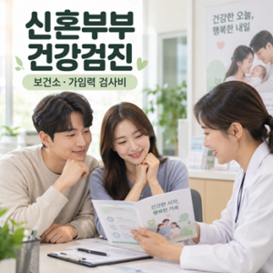 2026 신혼부부 건강검진, 보건소에서 받고 가임력 검사비도 지원받는 방법 5 ChatGPT 신혼부부